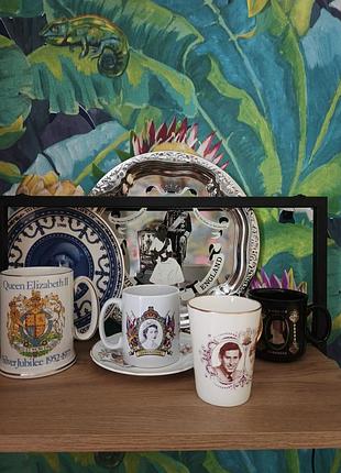 Аристократичний посуд з англії wedgwood та інші королівський лот 7 предметів