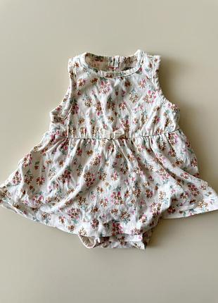 Боді-сукня для дівчинки carter's / 3м 2