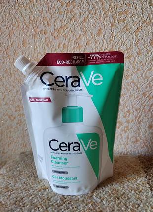 Очищающий гель для нормальной и жирной кожи cerave