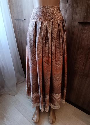 Юбка длинная женская fashion pp 42 полиэстер