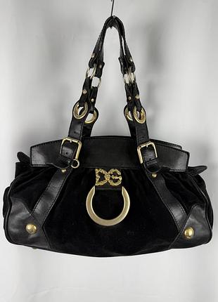 Кожаная сумка dolce gabbana