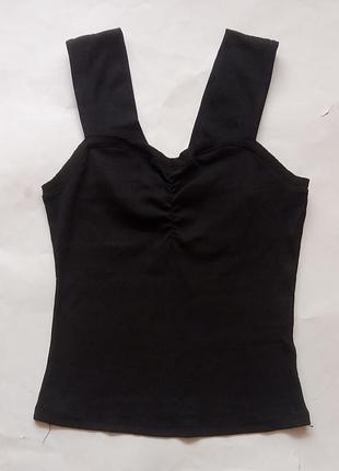 Стильная базовая маечка-топ reserved organic cotton  🖤