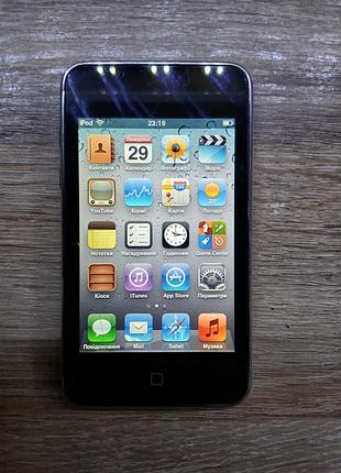 Б/у mp3-плеер apple ipod touch 3 a1318 64gb, wi-fi, оригинал, рабочее состояние