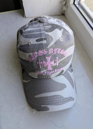 Кепка chrome hearts light grey