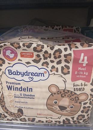 Памперсы подгузники премиум babydream babylove леопард принт жираф babylove все размеры 0 1 3 4 5 6 7 9 ничевина германия памперсы премиум новые