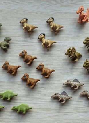 Фігурки з кіндер сюрприз динозаври kinder surprise natoons dinosaurs