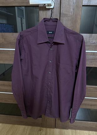 Сорочка/рубашка hugo boss розмір l. 100% оригінал.