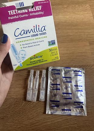 Camilia засіб для зняття болі при прорізуванні зубів для немовлят