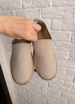 Чоловічі трикотажні еспадрильї від zara