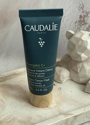Детокс маска для обличчя caudalie vinergetic c+ instant detox mask