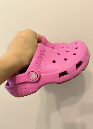 Кроксы для девочки.crocs c 11. оригинал