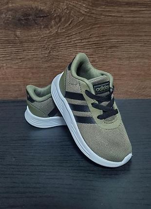 Дитячі кросівки adidas runfalcon 2.0 el i (або el k) у кольорі хакі (олива)