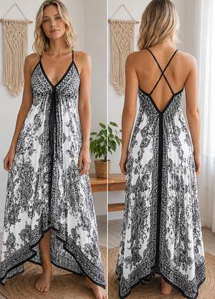 Сукня long tall sally з асиметричним подолом