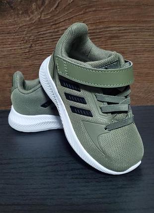 Детские кроссовки adidas lite racer 2.0 в цвете хаки (оливковый)