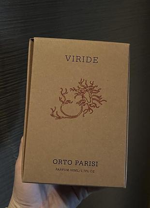 Нішеві парфуми orto parisi viride 50мл оригінал