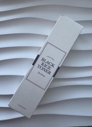 Тонер з екстрактом чорного рису i'm from black rice toner 150ml
