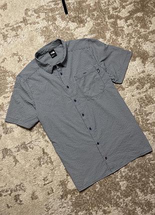 Оригінальна літня сорочка на короткий рукав the north face