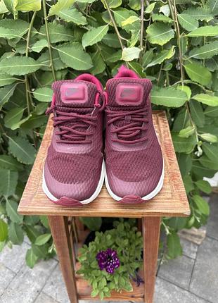 Nike літні жіночі кросівки сітка, бардові, 36 розмір (устілка 23 см)