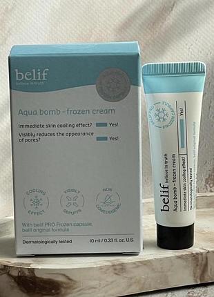 Охолоджуючий крем для обличчя belif aqua bomb frozen