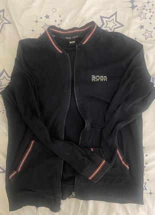 Олімпійка  "hugo boss" темно синя, розмір м