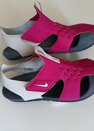 И🌸 босоножки nike sunray protect 3 (td) оригинал / сандалии / аквашузы размер 31 (19 см)