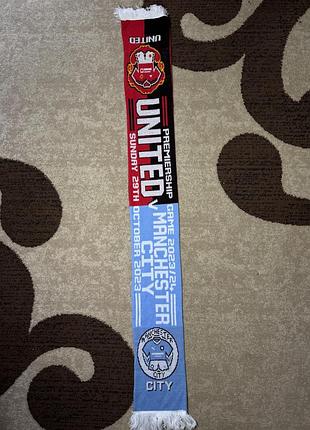 Шарф manchester united / city