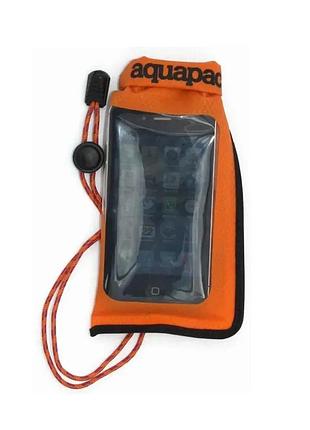 Водонепроникний чохол для телефона aquapac mini stormproof phone case orange