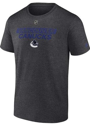 Футболка fanatics nhl vancouver canucks authentic pro core primary