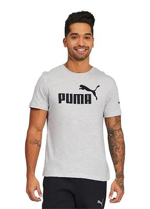 Футболка|puma men's essentials heather tee|586276-02