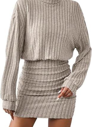 Сукня в мʼякий рубчик shein xs