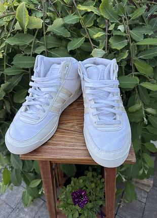 Adidas чоловічі кросівки весна-осінь білі сітка, 43 розмір (устілка 26.5 см)