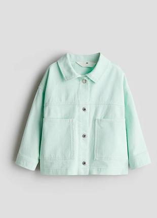 Джинсовая куртка жакет для девочки h&amp;m