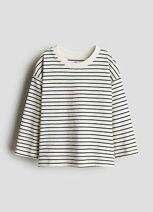 Реглан в смужку h&m для дівчинки 7-8 років 122-128 см