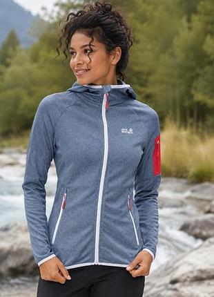 Женская кофта jack wolfskin