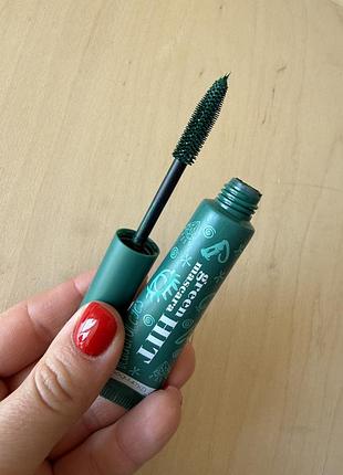 Цветная тушь для ресниц glambee green mascara hit 🟢  б/у