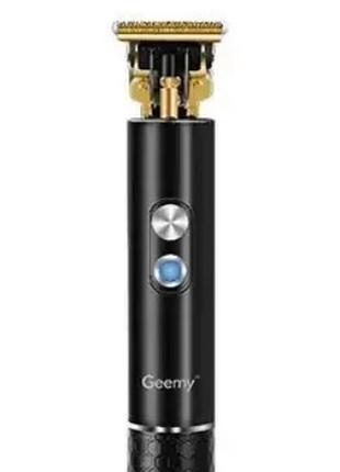 Триммер для стрижки , окантовочная gm-6605 usb зарядка
