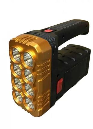 Ліхтар-повербанк на сонячній батареї 7702-a 2led+cob