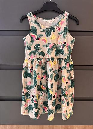 H&m плаття сарафан на 4-6 років 110-116 см