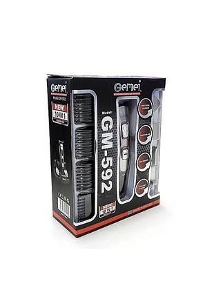 Машинка для стрижки волос gemei gm-592 10 в 1