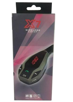 Fm-трансмиттер x7 bluetooth mp3