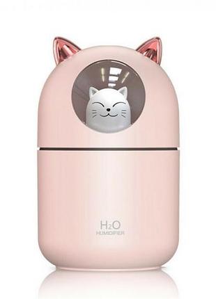 Зволожувач повітря та нічник 2в1 humidifier h20 cat