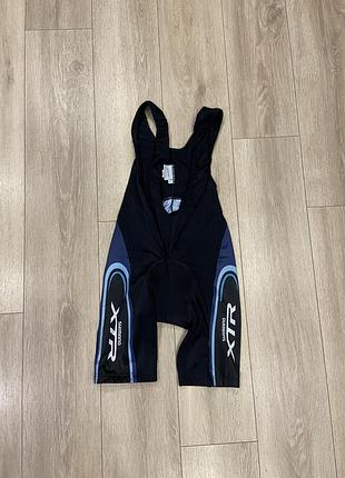 Мужские велосипедные шорты с лямками , велотрусы , shimano xtr cycling bib shorts