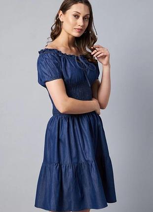 Джинсовое платье 👗 оверсайз 3