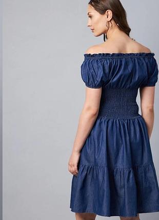 Джинсовое платье 👗 оверсайз 4