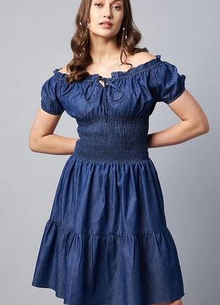 Джинсовое платье 👗 оверсайз 5