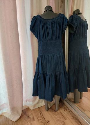Джинсовое платье 👗 оверсайз 7