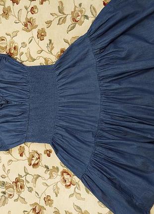 Джинсовое платье 👗 оверсайз 9