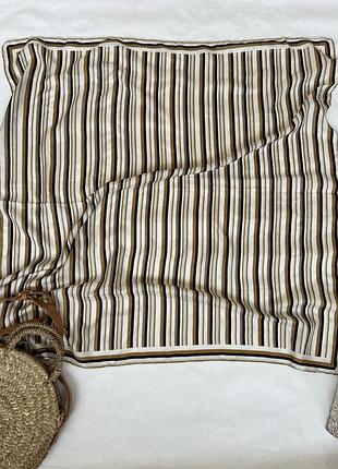 Хустина палантин 100% silk. італія.