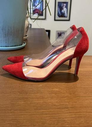 Туфлі черевики  лодочки gianvitto rossi, 36.5 -37. замша