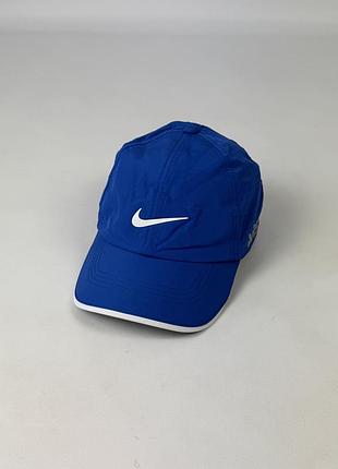Перфорована кепка nike golf tour vrs rzn 638290-491 men оригінал чоловіча легка синя літня бейсболка розмір one size